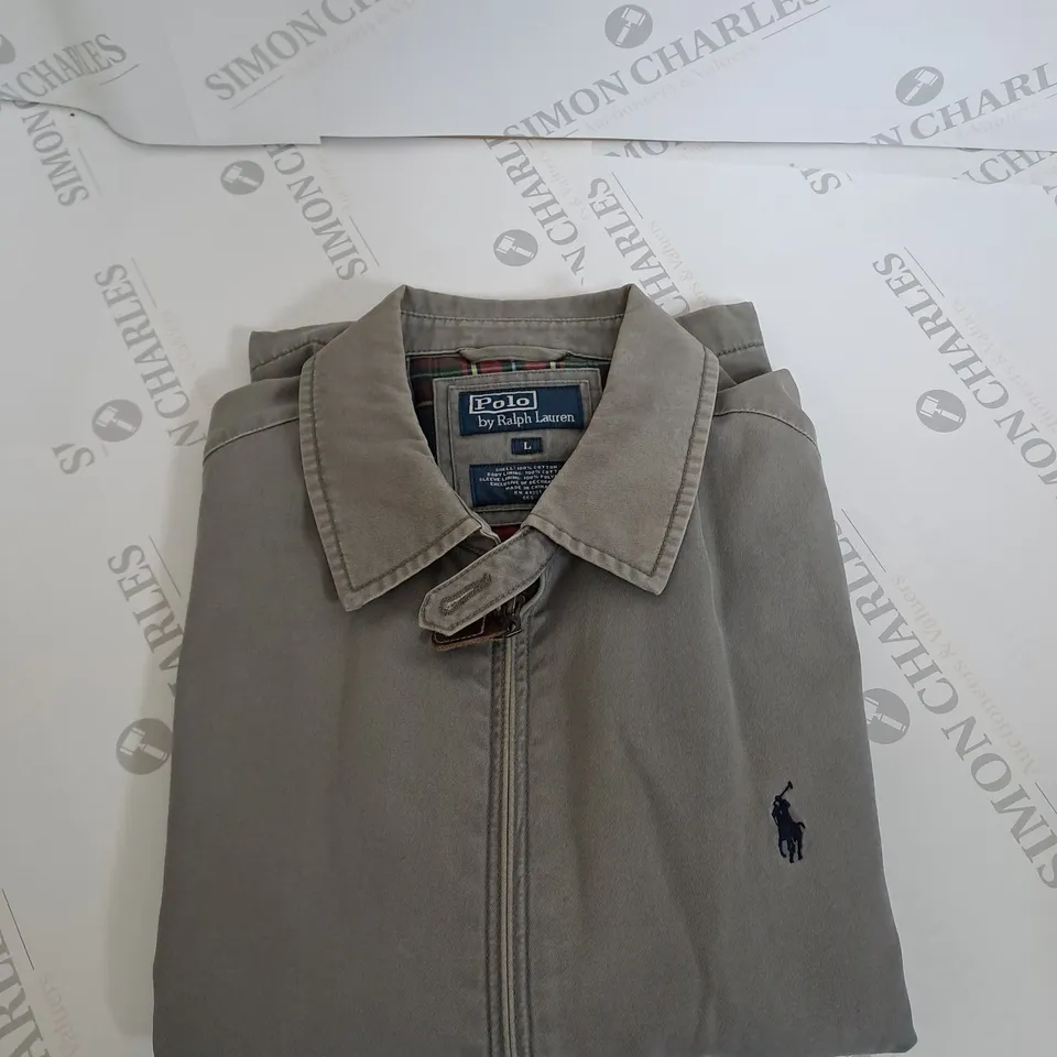 POLO RALPH LAUREN ZIPPED JACKET SIZE L