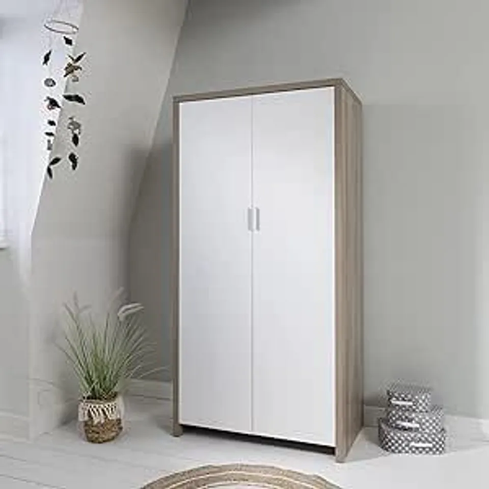 BOXED TUTTI BAMBINI MODENA WARDROBE FOR CHILDREN'S NURSERY (3 BOXES)