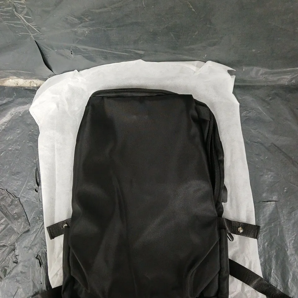 Unbranded Black Backpack with USB Charging Port 