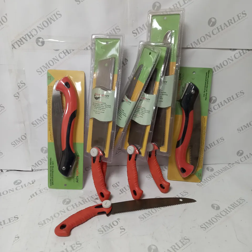 APPROXIMATELY 7 ASSORTED BARRACUDA SAW BLADES 