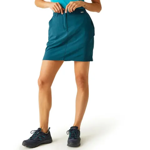BRAND NEW REGATTA WOMENS HIGHTON III SKORTS IN MOROCCAN BLUE - UK 8