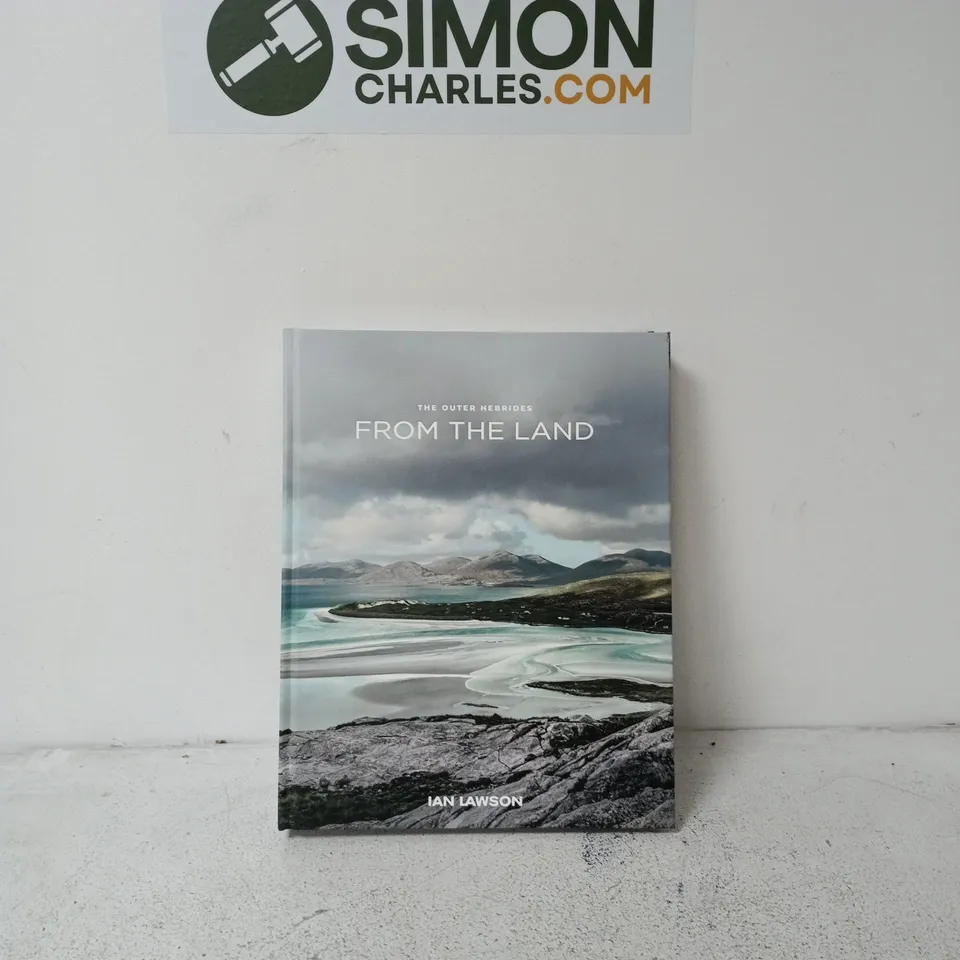 IAN LAWSON THE OUTER HEBRIDES FROM THE LAND HARRIS TWEED HARD BACK COFFEE TABLE BOOK PHOTOGRAPH COLLECTION SCOTLAND