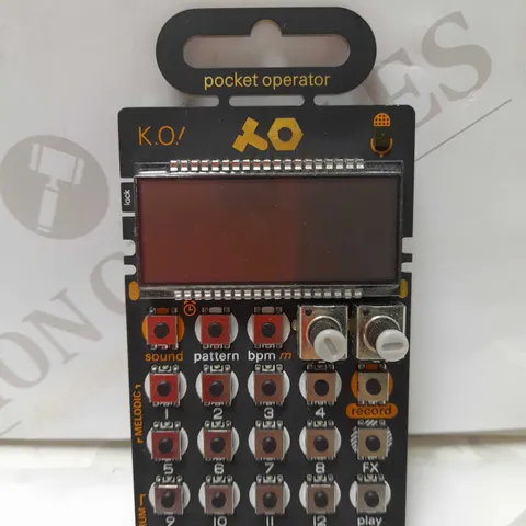 TEENAGE ENGINEERING PO-33 POCKET OPERATOR KO SAMPLER/SEQUENCER
