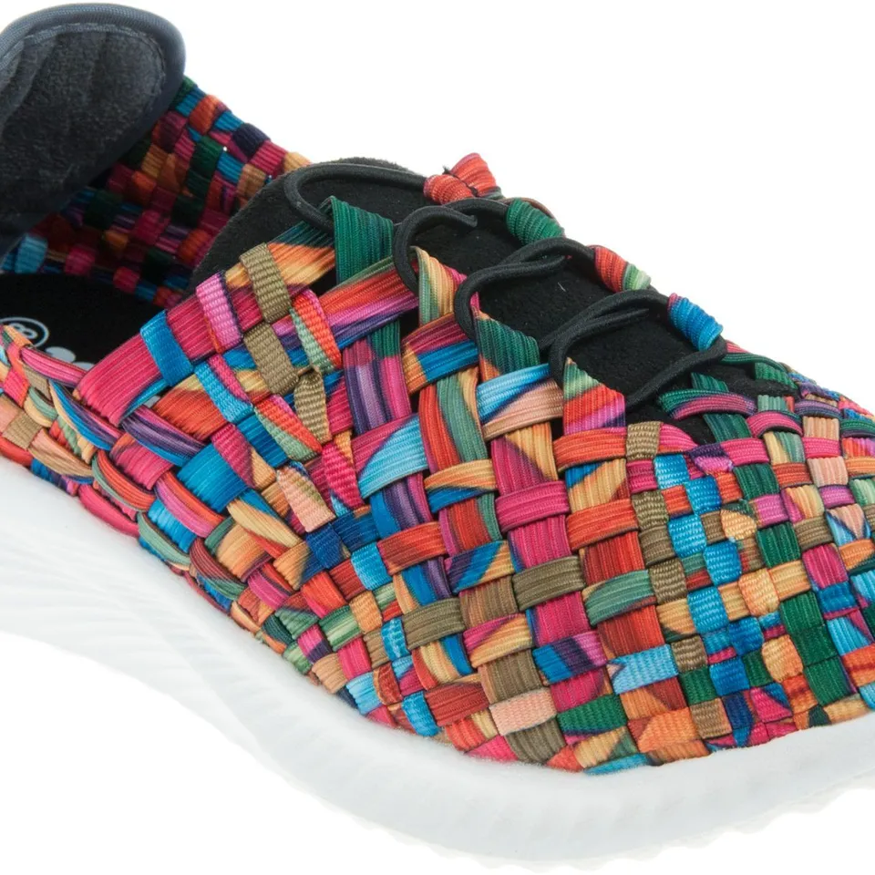 ADESSO EZRA ELASTIC SHOE MEXICAN MIX SIZE 8