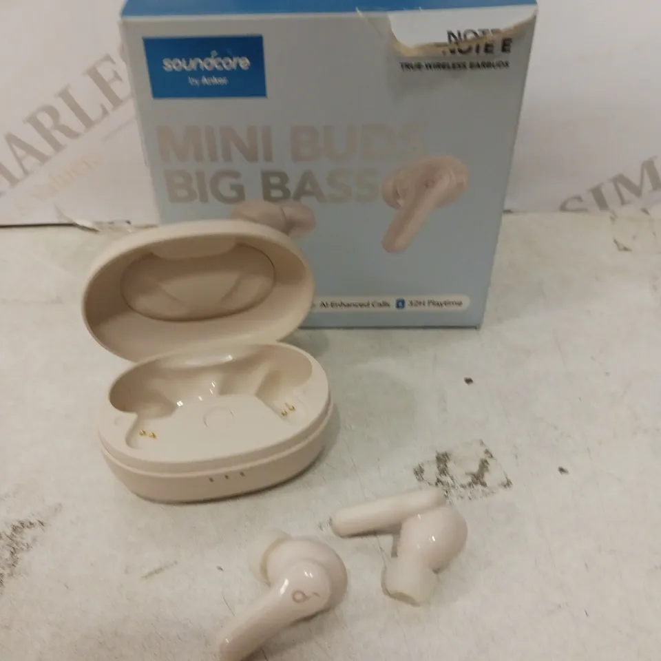 BOXED ANKER SOUNDCORE NOTE E MINI BUDS EARPHONES 