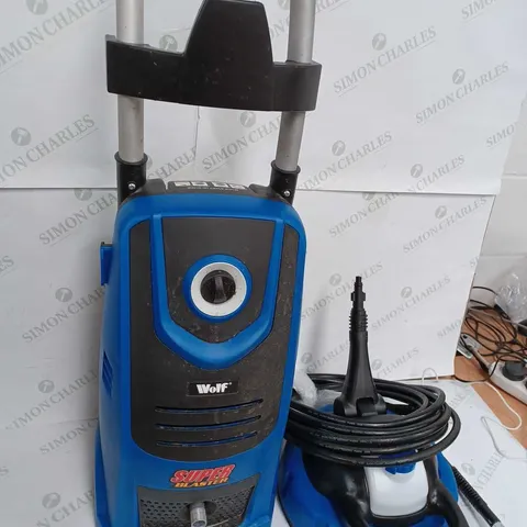 WOLF SUPER BLASTER PRESSURE WASHER BLUE - COLLECTION ONLY