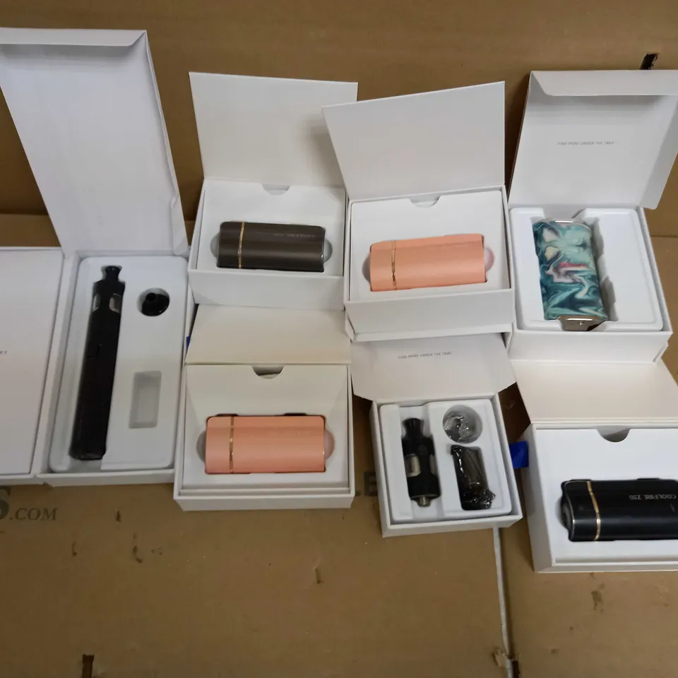 BOX OF ASSORTED E-CIGARETTE KITS TO INCLUDE INNOKIN AND ENDURA T18E SYSTEMS