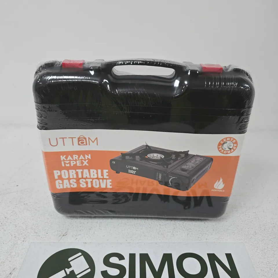 UTTAM PORTABLE GAS STOVE – KARAN IMPEX, BOXED CAMPING STOVE
