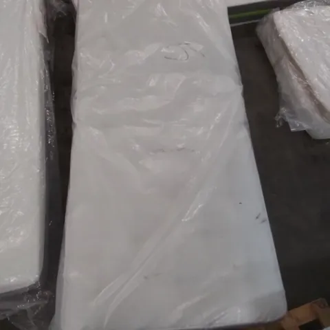 QUALITY BAGGED LATEX OPEN COIL 3FT SINGLE MATTRESS