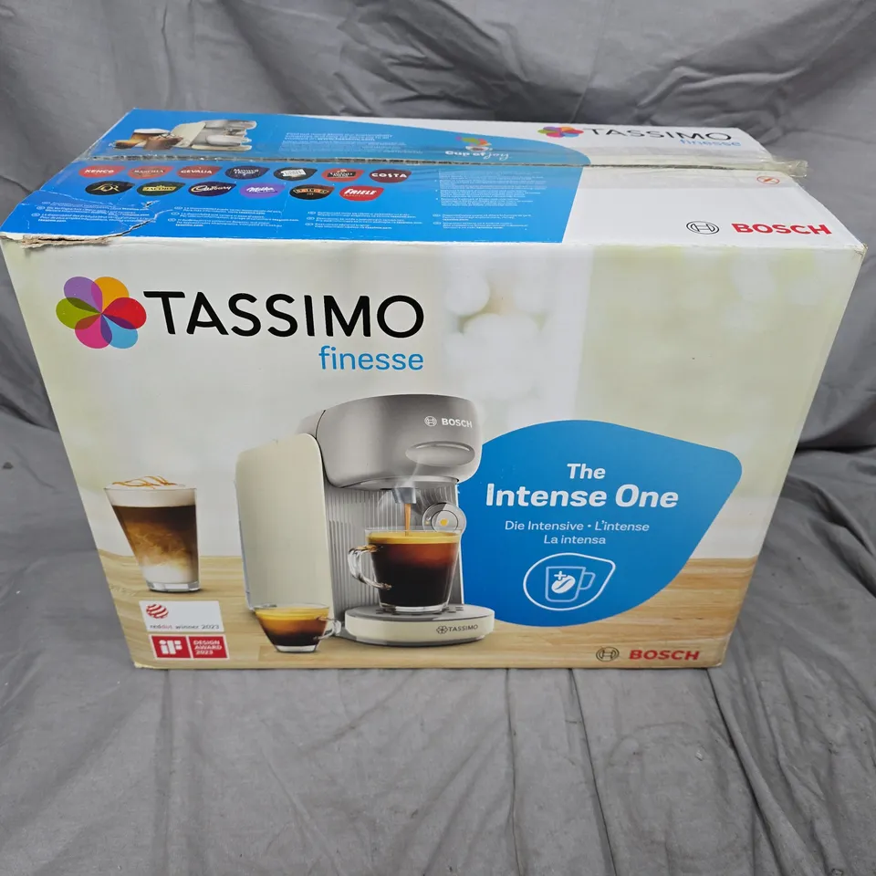Bosch Tassimo Finesse The Intense One Coffee Machine – Boxed