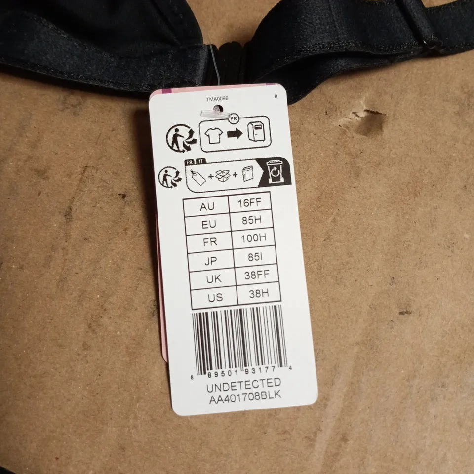 FREYA 38FF BLACK BRA
