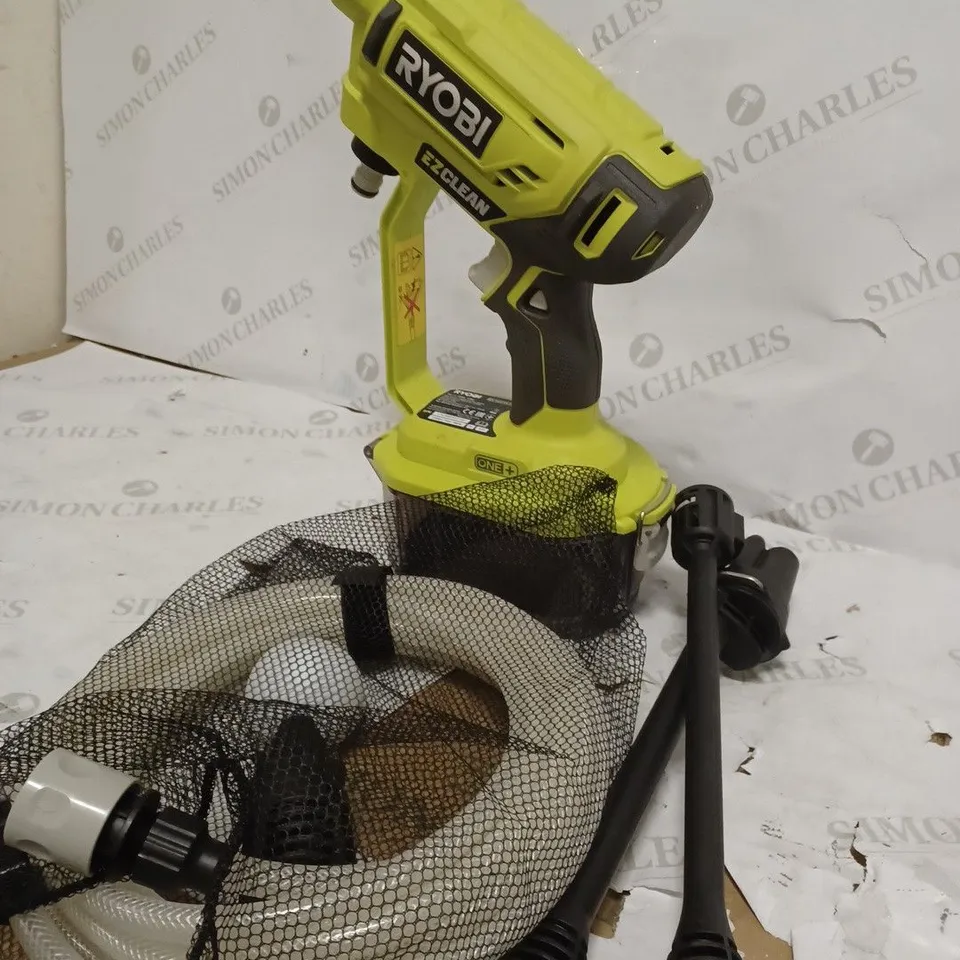 RYOBI 18V ONE+ CORDLESS 18V POWER WASHER 