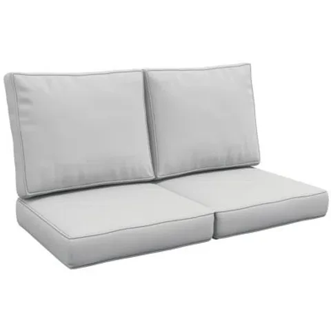 BOXED GARDEN SEAT BACK CUSHION 
