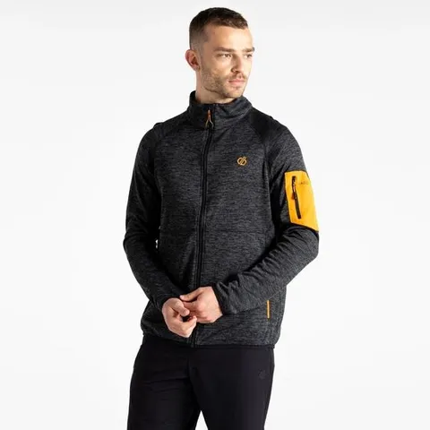 BRAND NEW REGATTA DARE 2B MEN'S TORREK MOUNTAIN ZIP THROUGH FLEECE IN BLACK - SIZE L