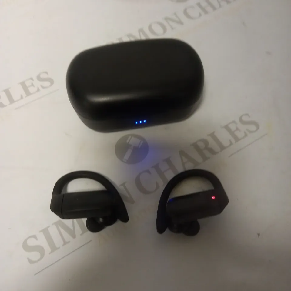 TECH TRUE WIRELESS EARPHONES WITH CHARGING CASE 