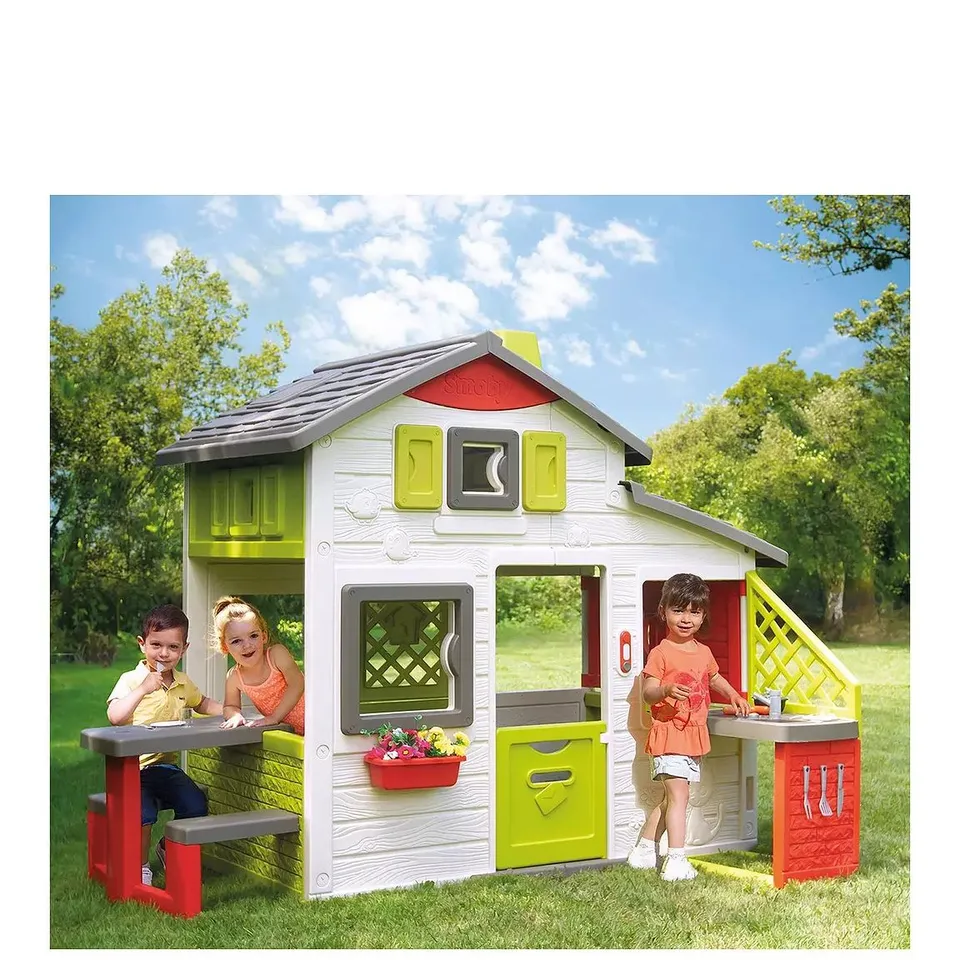 BOXED SMOBY NEO FRIENDS HOUSE & KITCHEN SET (1 BOX) RRP £419