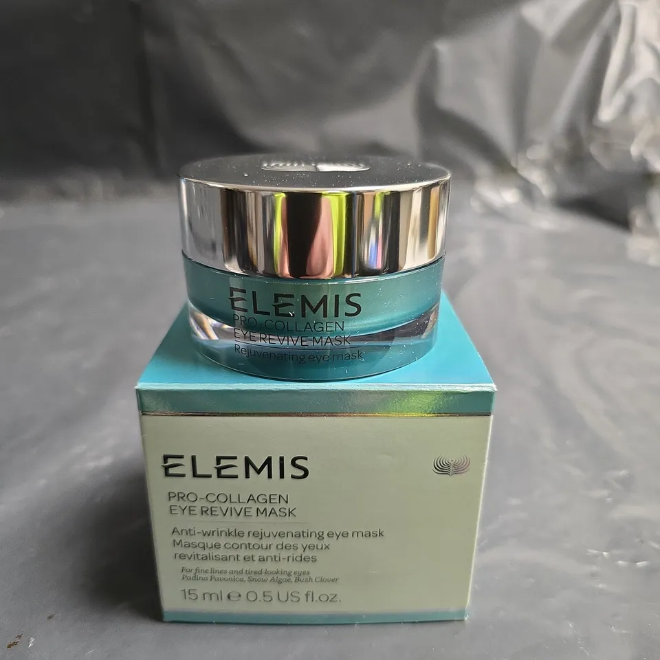 ELEMIS PRO-COLLAGEN EYE REVIVE MASK – 15 ML, BOXED