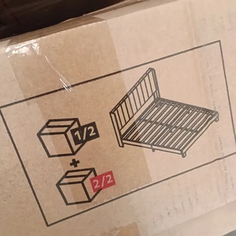 BOXED YAHEETECH BEDFRAME (2 BOXES)