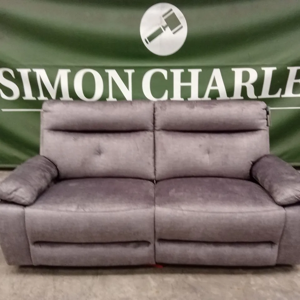 IVANA 3 SEATER FABRIC POWER RECLINER SOFA WITH USB CHARGING AND STORAGE RRP £1199