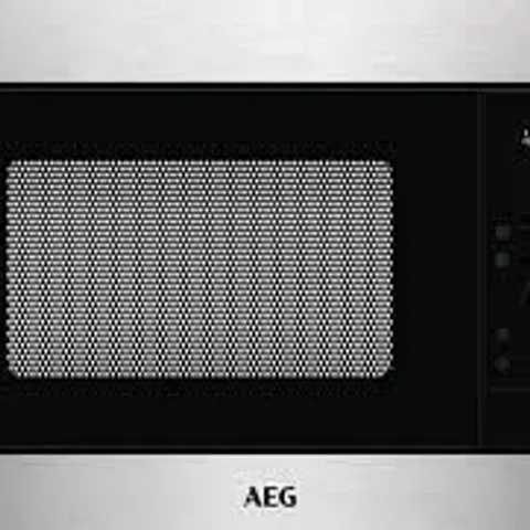 AEG MSE2527DM 6000 BUILT IN MICROWAVE WITH GRILL IN STAINLESS STEEL