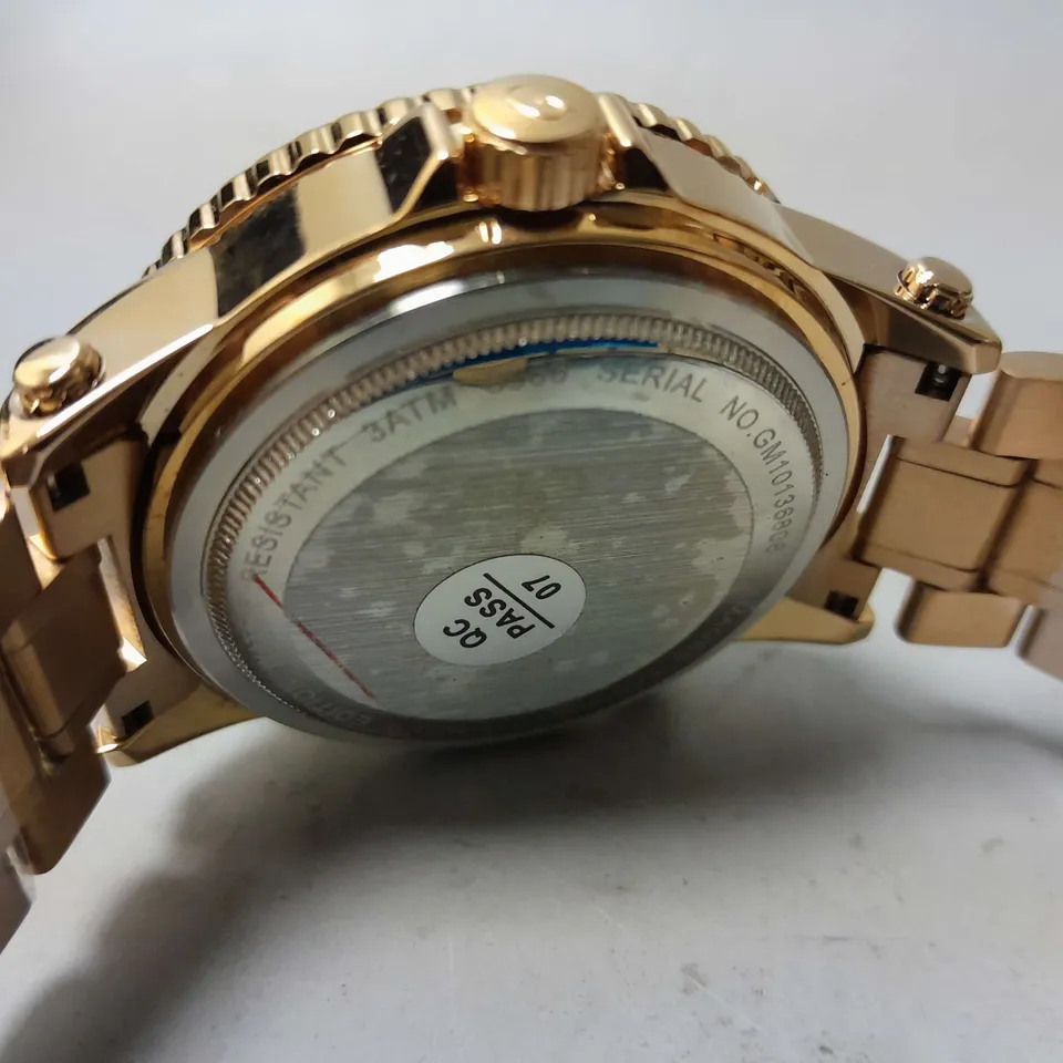BOXED GAMAGES LONDON LABYRINTH ROSE WATCH