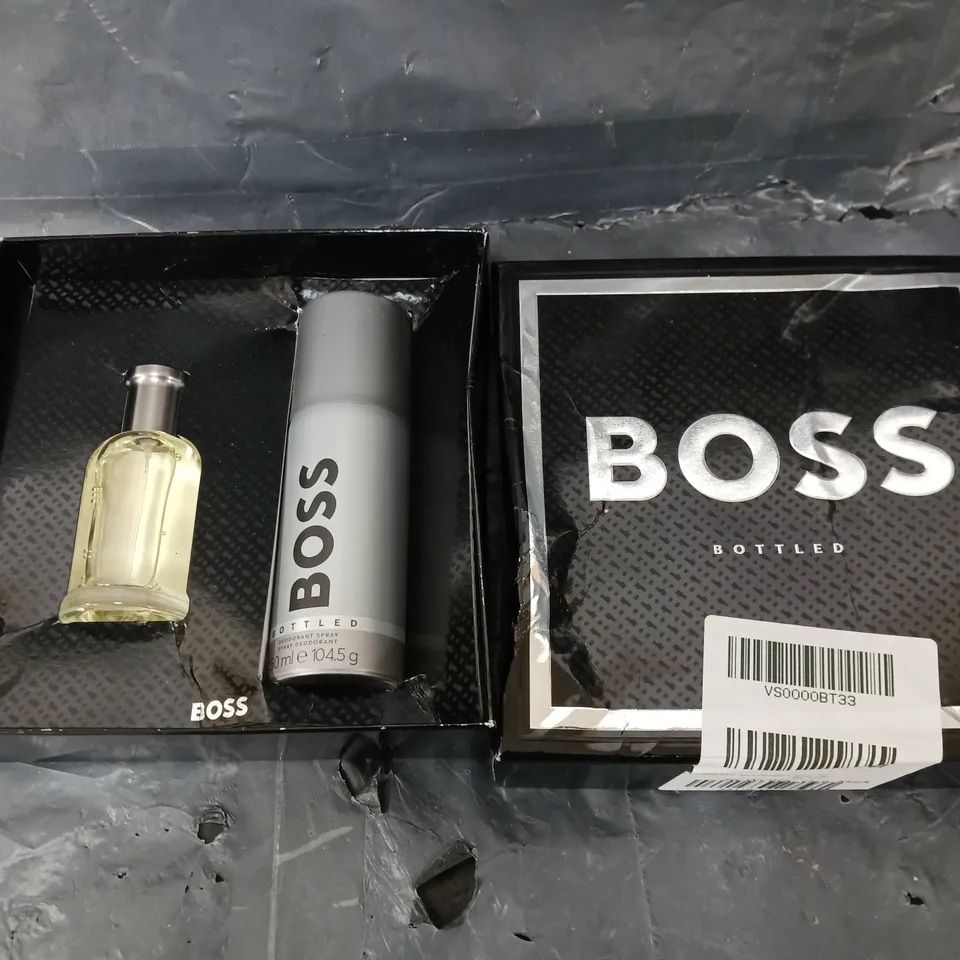 BOSS BOTTLED SPRAY AND DEODRANT DUO 