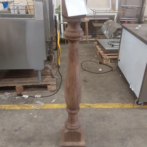 DESIGNER WOODEN FLOOR LAMP BASE