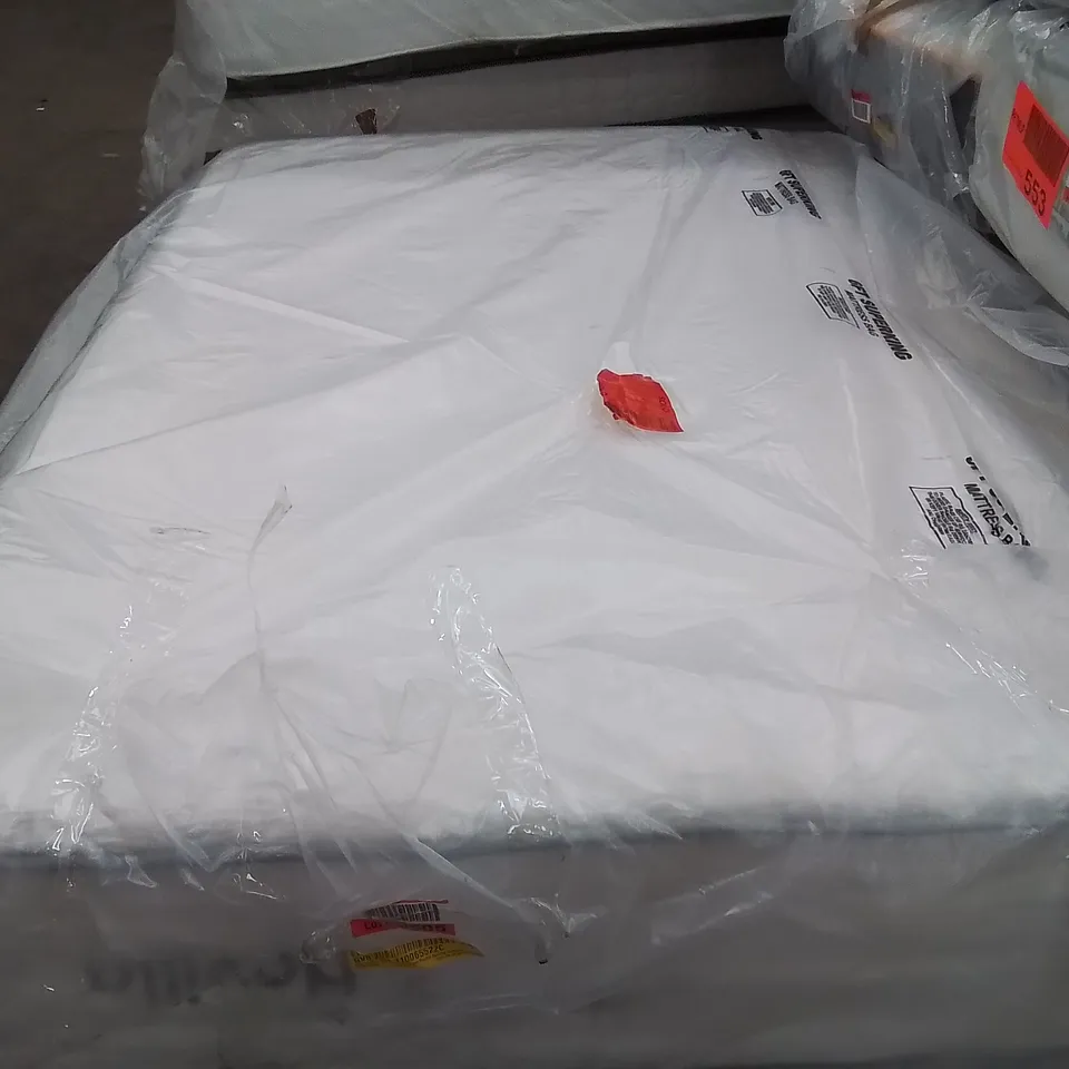 QUALITY BAGGED NOVILLA 27CM ORTHO MEMORY FOAM POCKET SPRUNG MATTRESS - 120CM SMALL DOUBLE
