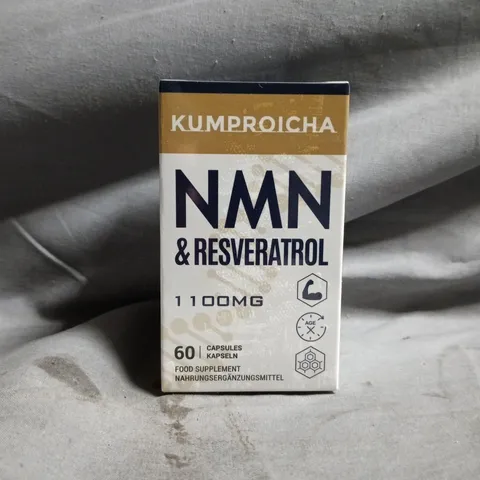 KUMPROICHA NMN & RESVERATROL 1100MG FOOD SUPPLEMENT (60 CAPSULES)
