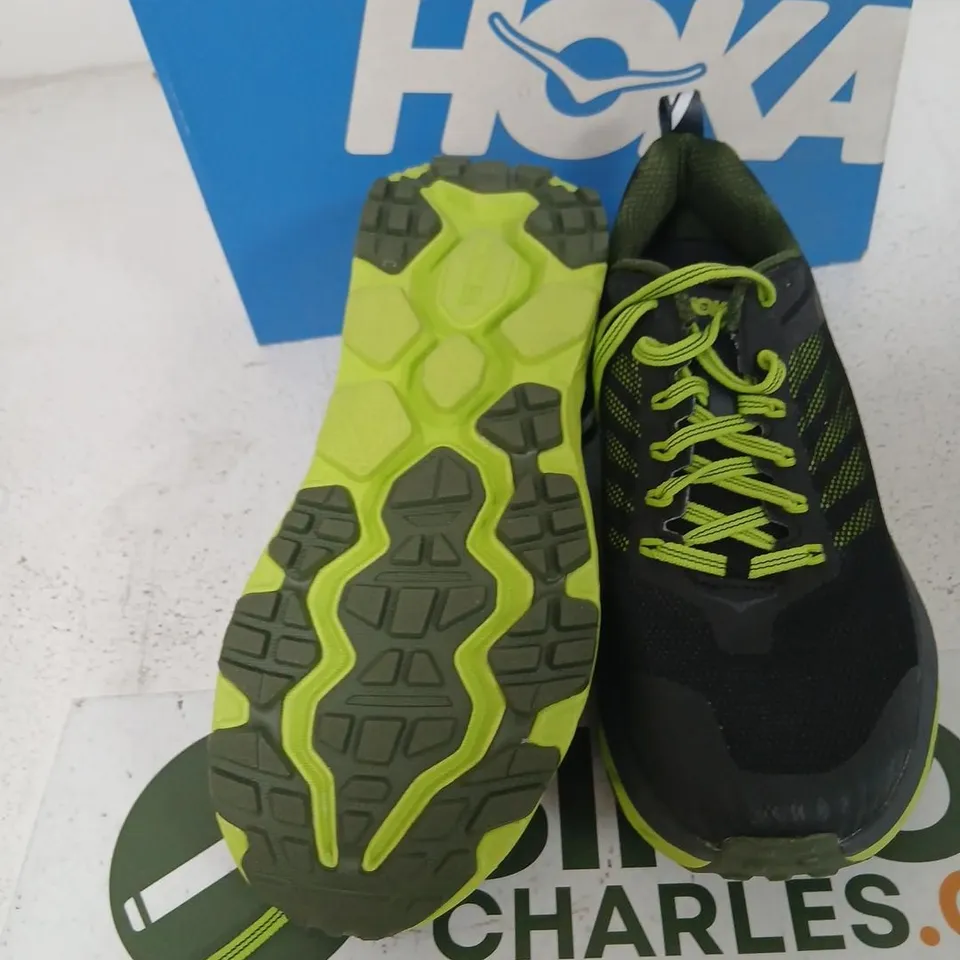 HOKA ONE ONE CHALLENGER ATR 5 MEN'S RUNNING SHOES EBONY/BLACK UK 11.5