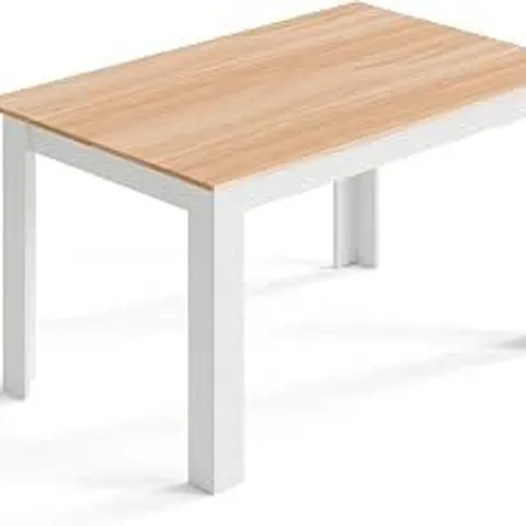 BOXED MONDEER WOODEN DINING TABLE, KITCHEN TABLE