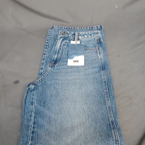 STR PALE BLUE DENIM JEANS SIZE 8