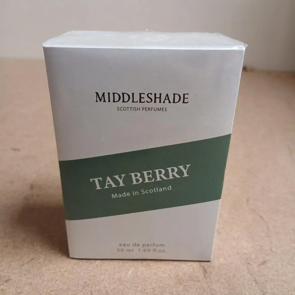 MIDDLESHADE TAY BERRY EAU DE PARFUM, 50 ML – MADE IN SCOTLAND