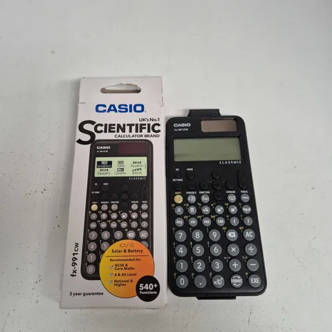 CASIO FX-991CW SCIENTIFIC CALCULATOR – BOXED AND LOOSE 