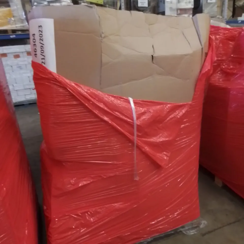 PALLET CONTAINING ASSORTED HOUSEHOLD & HOME IMPROVEMENT PRODUCTS. INCLUDES PRESSURE WASHER, GAMING CHAIR, COMPACT CANOPY ETC 