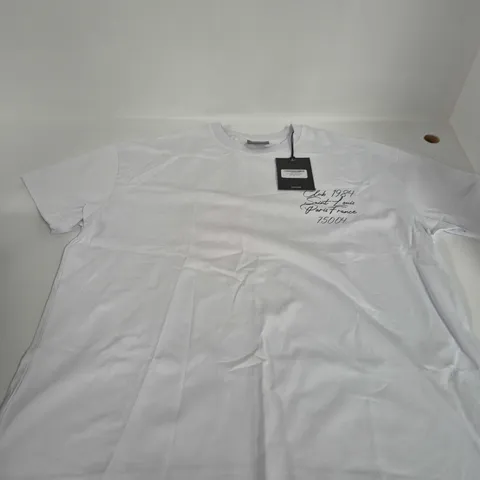 CLUB 1984 PATRON 75004 T-SHIRT – WHITE, UK L