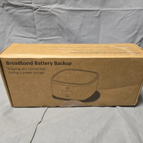 BROADBAND BATTERY BACKUP – ROUTER UPS (BOXED AND SEALED)