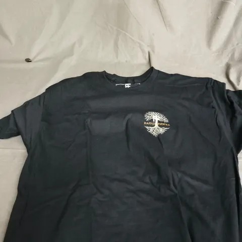 RAID FOUNDERS T‑SHIRT - UK L, BLACK