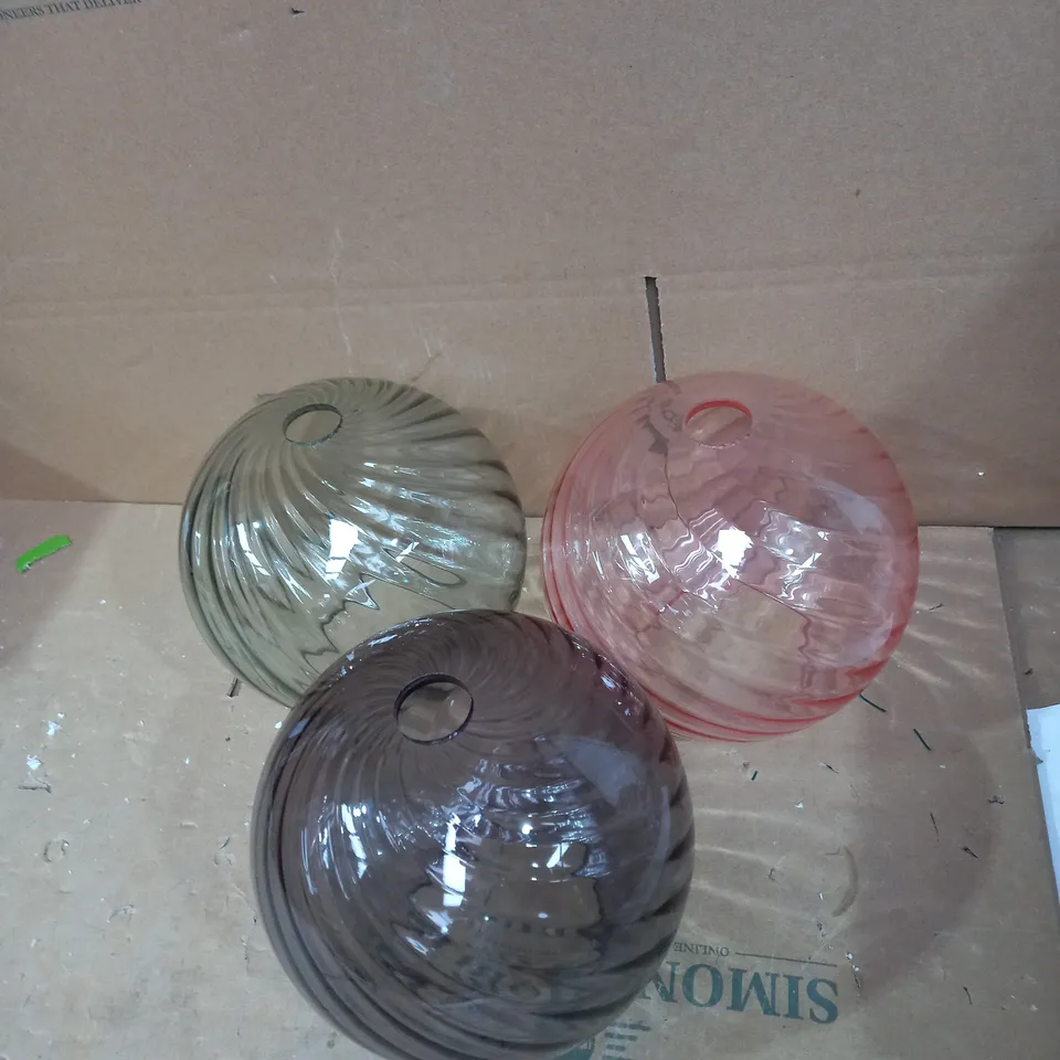 PALM HOUSE 3 LIGHT CLUSTER PENDANT  RRP £100