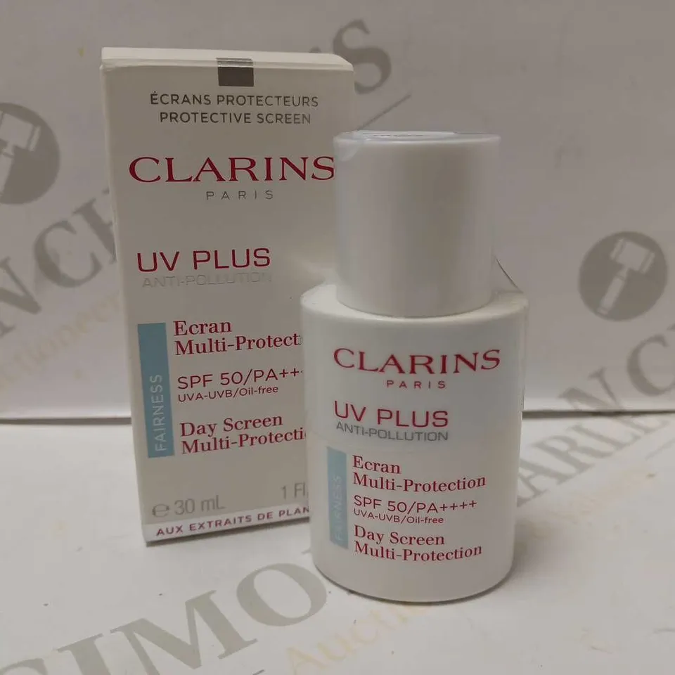 CLARINS UV PLUS ANTI-POLLUTION DAY SCREEN MULTI-PROTECTION 30ML