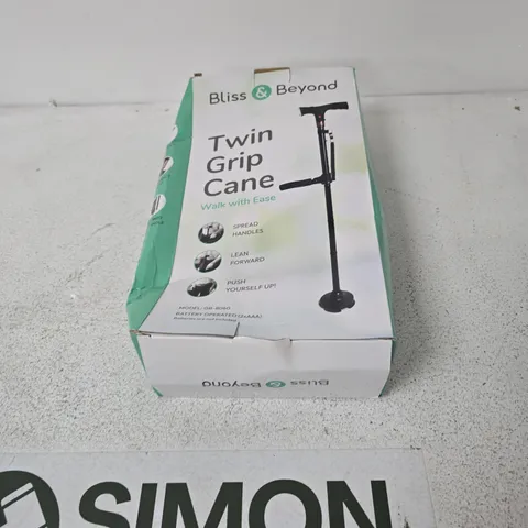 BLISS & BEYOND TWIN GRIP CANE – WALK WITH EASE