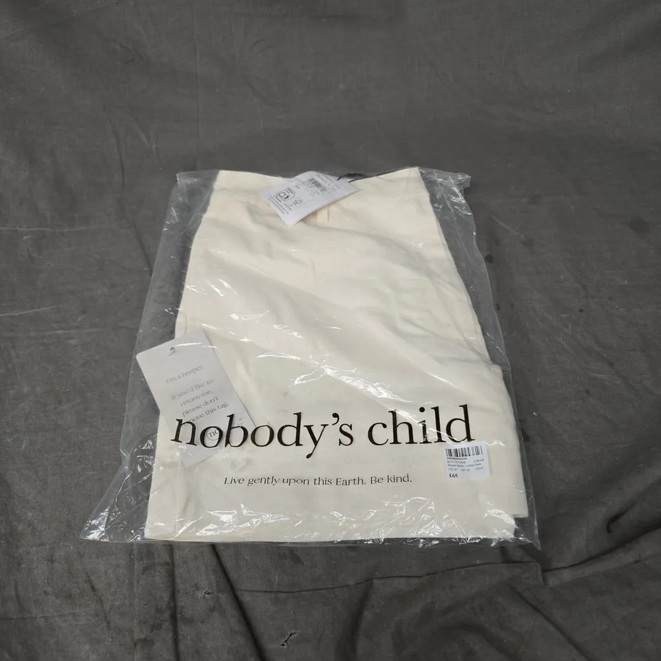 NOBODY'S CHILD HARPER SHORTS IN CREAM SIZE 10