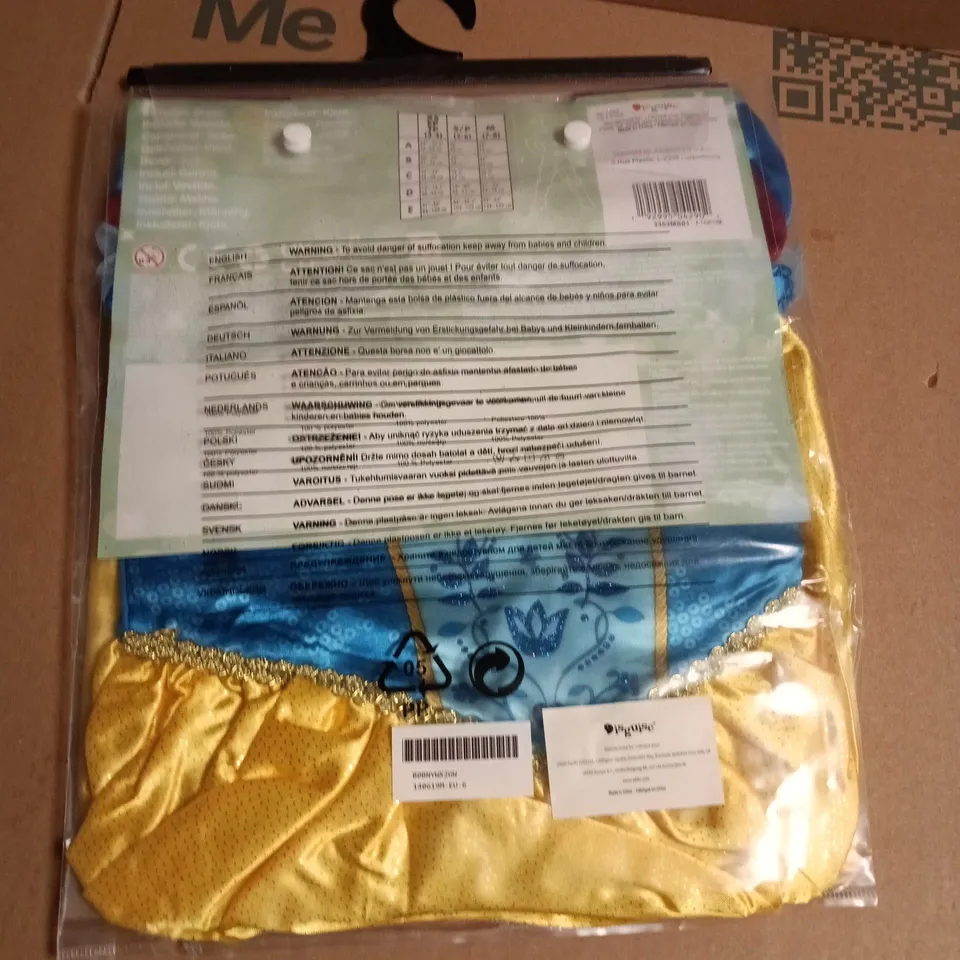 DISNEY PRINCESS SNOW WHITE COSTUME DRESS FOR GIRLS BY DISGUISE (SIZE 3-4 XS)