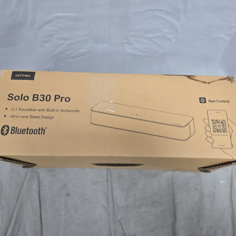 ULTIMEA SOLO B30 PRO 2.1 BLUETOOTH SOUNDBAR WITH BUILT-IN SUBWOOFER – BLACK