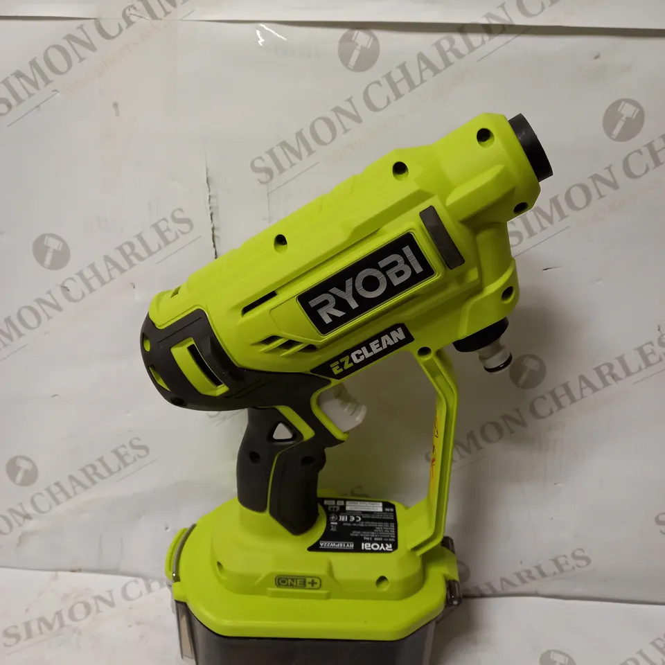 RYOBI 18V ONE+ CORDLESS 18V POWER WASHER 