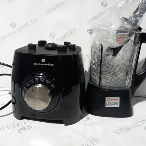 BOXED COOK'S ESSENTIALS 1.75L SOUP MAKER & BLENDER BLACK