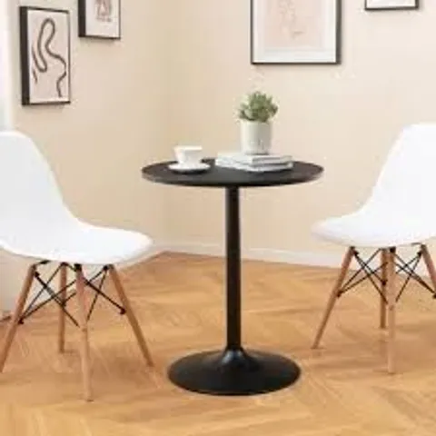 BOXED COSTWAY 2 SEATER ROUND DINING TABLE - BLACK