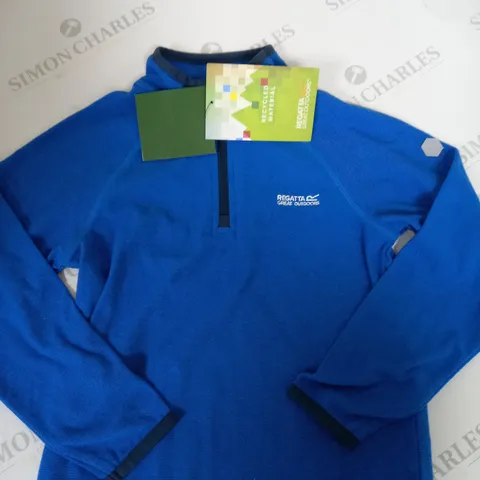 REGATTA 1/2 ZIP FLEECE SIZE 7-8 YEARS
