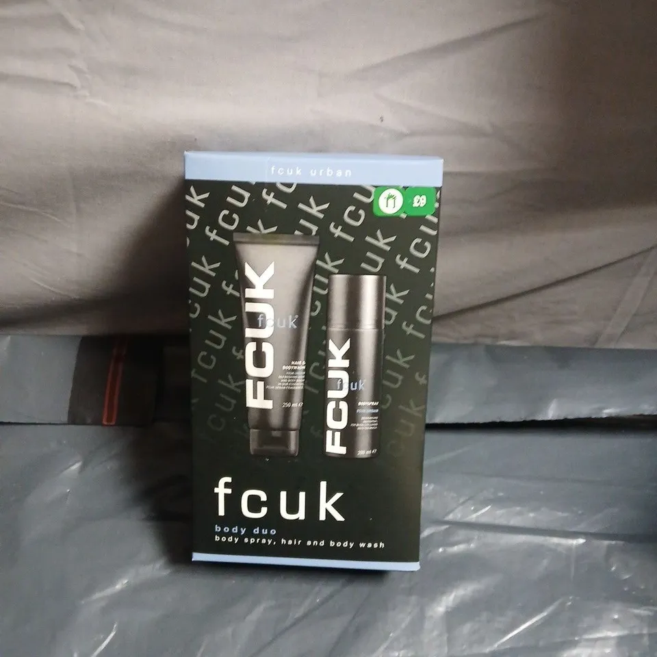 FCUK URBAN BODY DUO – BODY SPRAY & HAIR & BODY WASH, BOXED