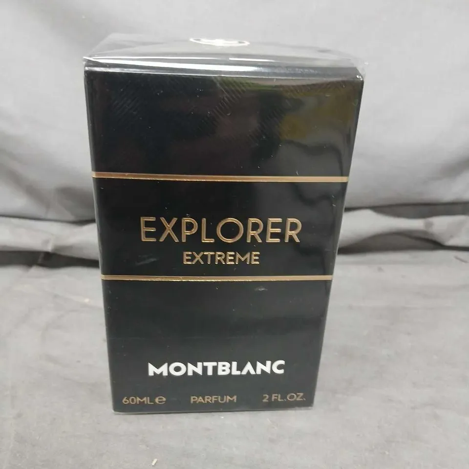BOXED AND SEALED EXPLORER EXTREME MONTBLANC PARFUM 60ML